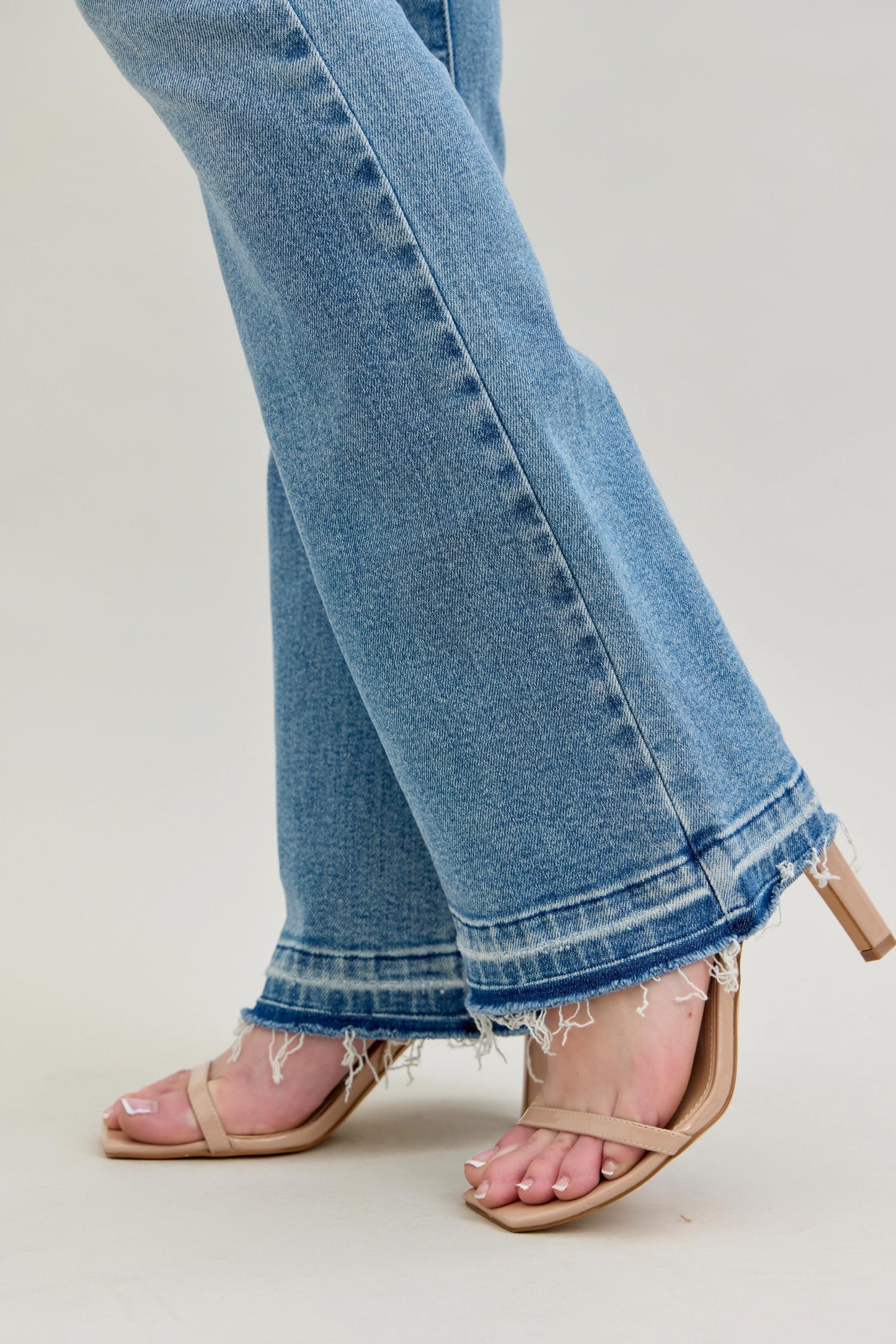 Destroyed & Released Hem Bootcut