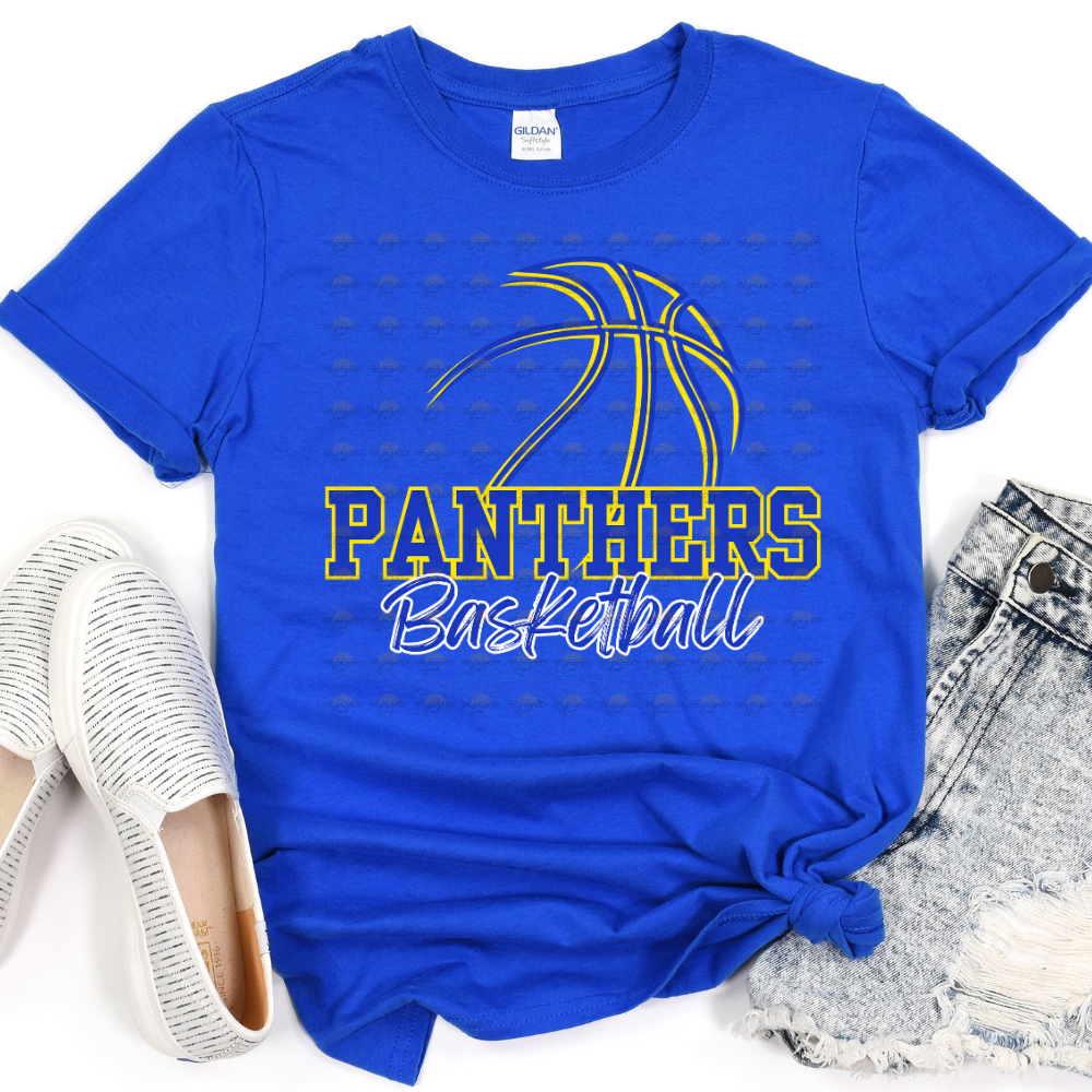 *PRE-ORDER* PANTHERS BASKETBALL TODDLER - YOU CHOOSE COLOR