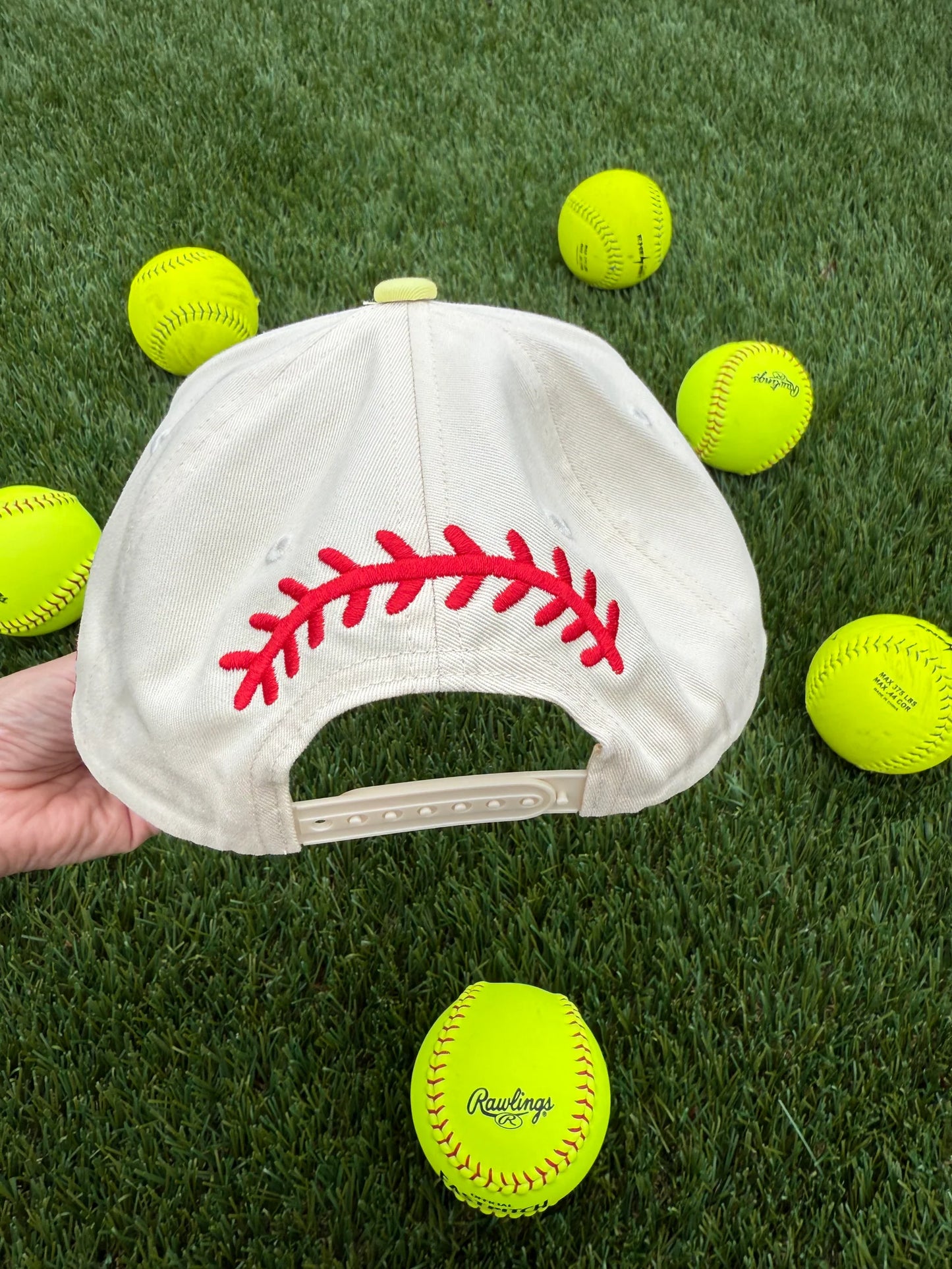 Softball These are the days Embroidered Hat