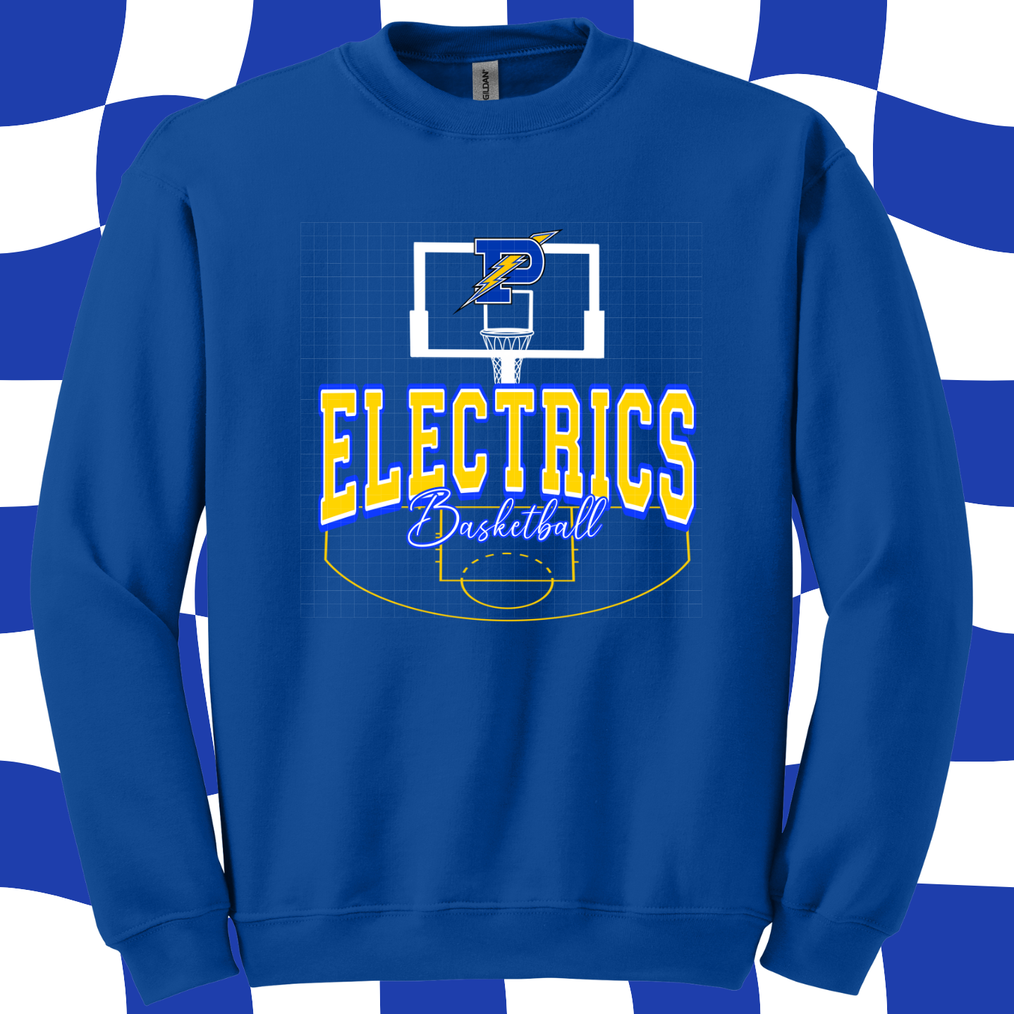 Electrics Royal Basketball. Adult & Youth. 3 Shirt Options.