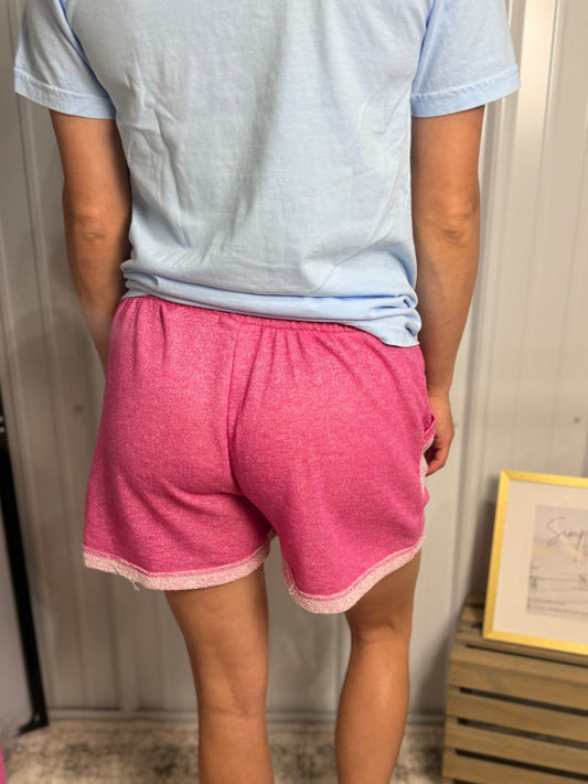 Terry PINK Pocket Shorts