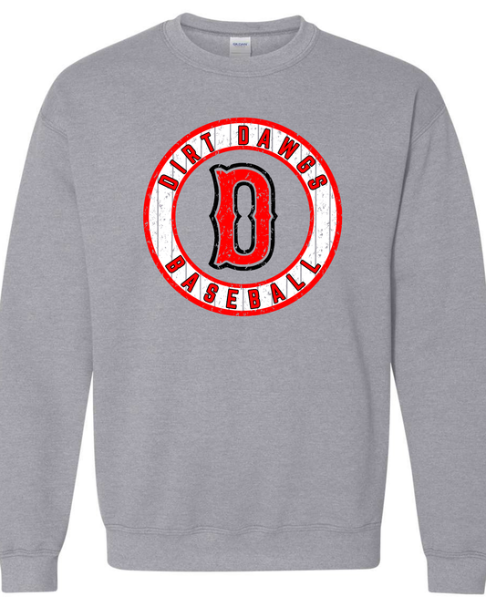 Dirt Dawgs Baseball D logo - Adult, 3 shirt styles