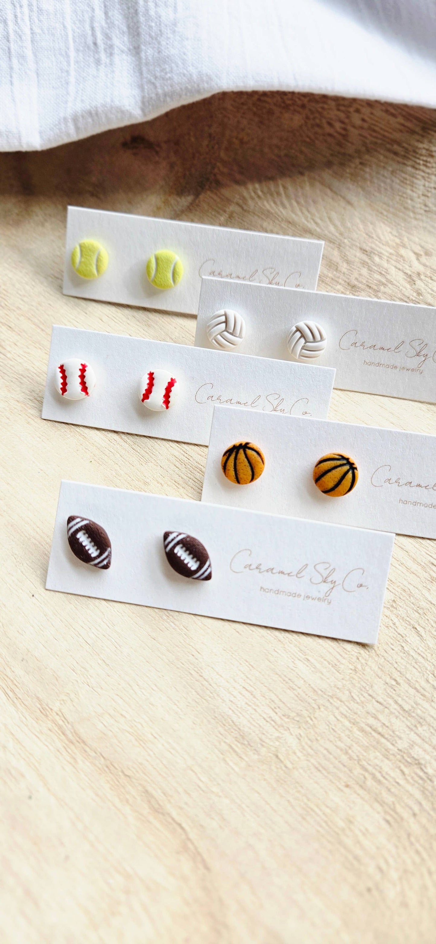 Sports Stud Earrings