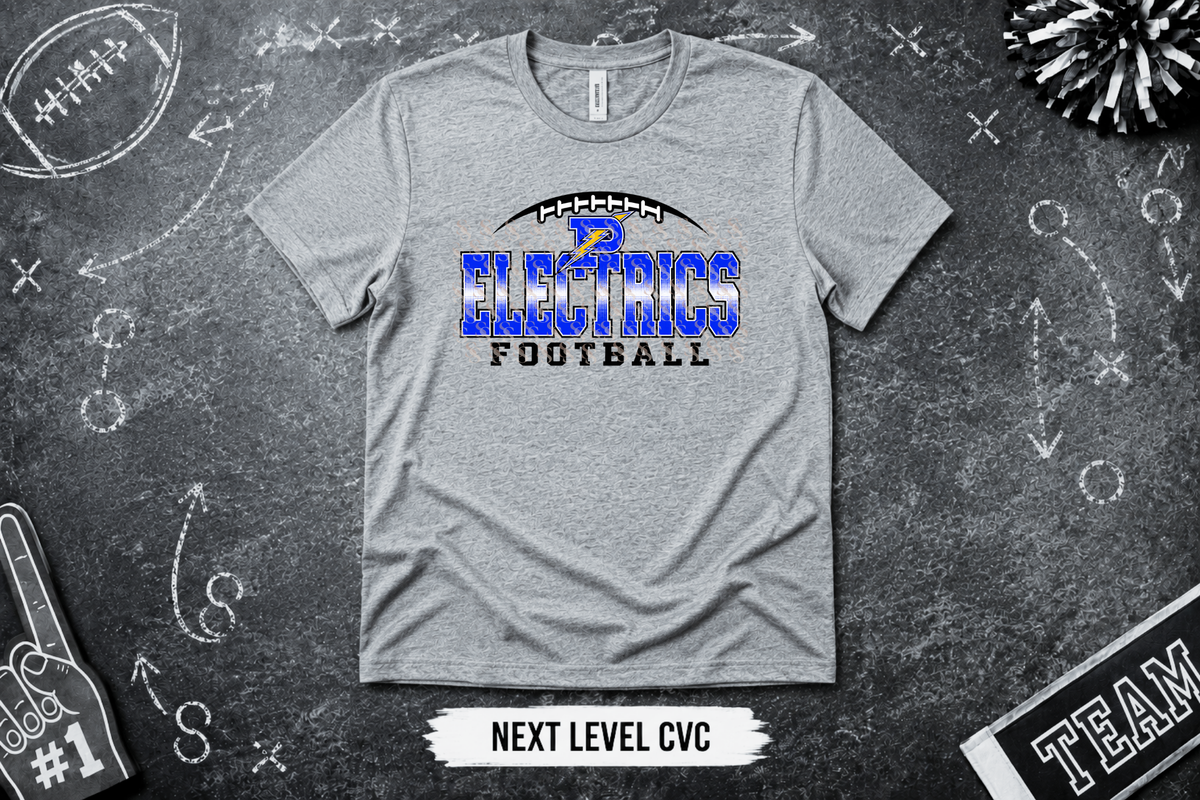 Electrics Football ADULT - Tshirt or Sweatshirt