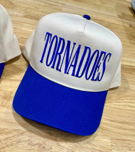 Mascot - Royal Blue Five Panel Twill Hat - Snapback