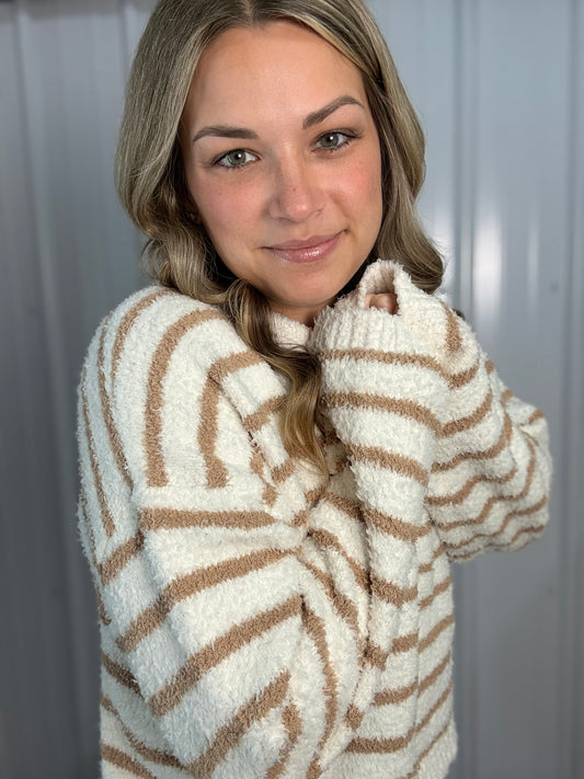 Cloud Soft Striped Sweater