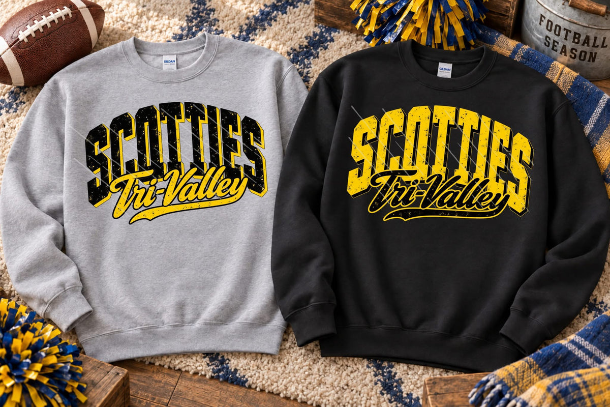 Scotties Crewneck - Youth or Adult