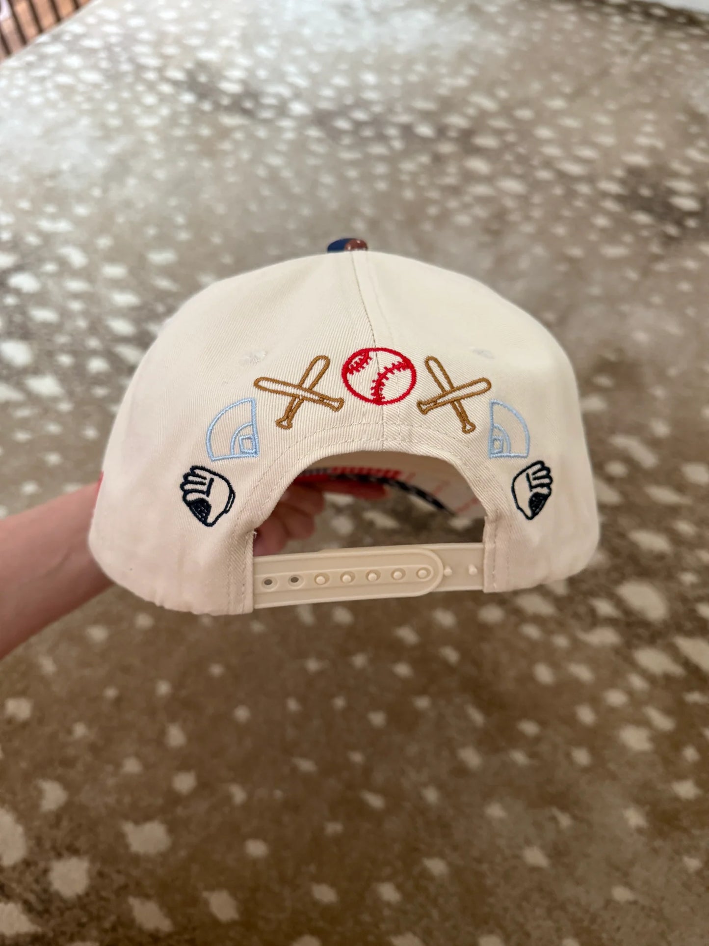 Baseball Stitch Embroidered Hat