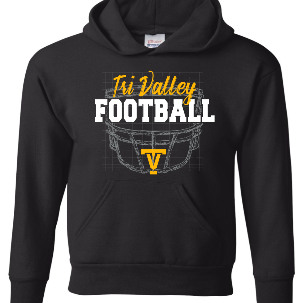 ADULT TV Helmet Logo - HOODIE
