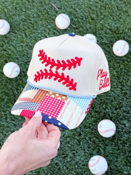 Baseball Stitch Embroidered Hat