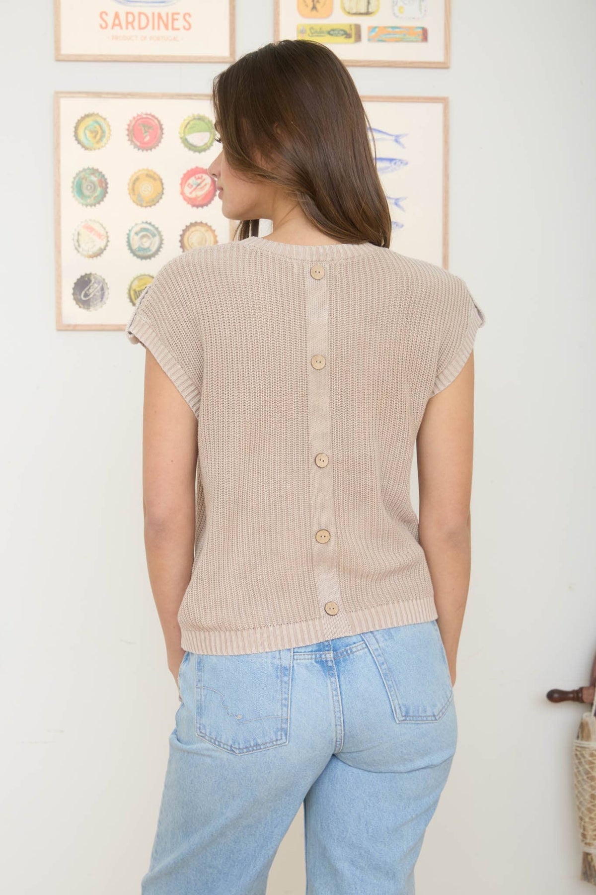 Button Me Cozy Sweater