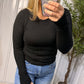Second Skin Ribbed Seamless - Black