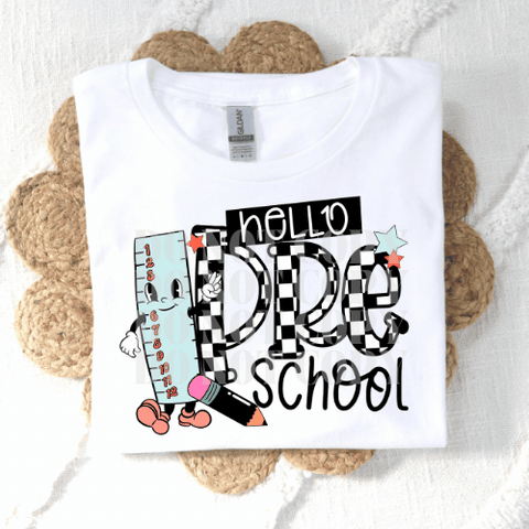 *PRE-ORDER* Checkered School Logos