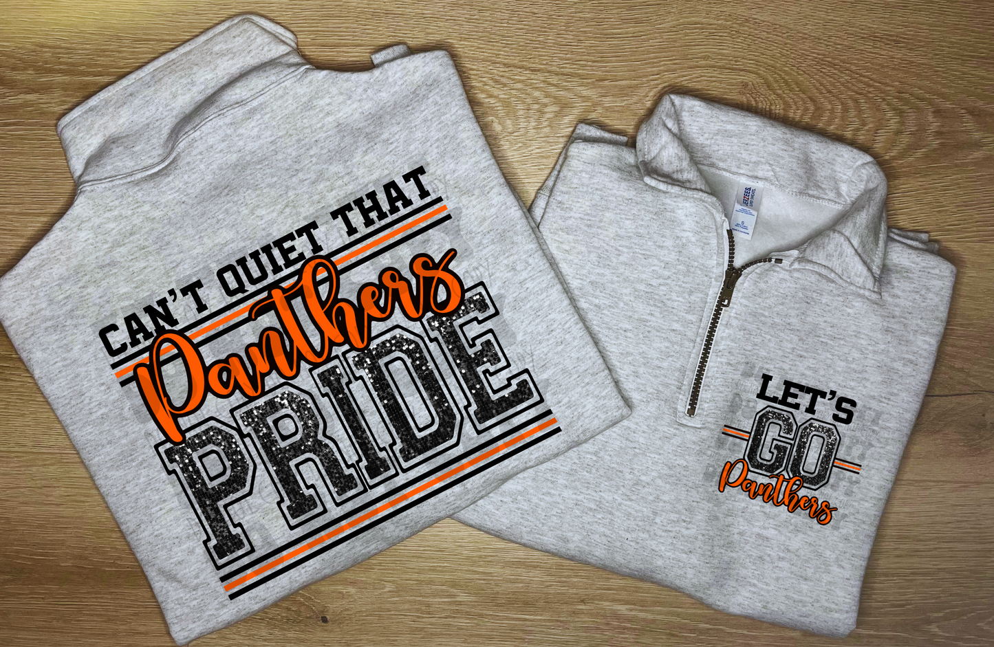 PRIDE MASCOT QUARTER ZIP - ADULT