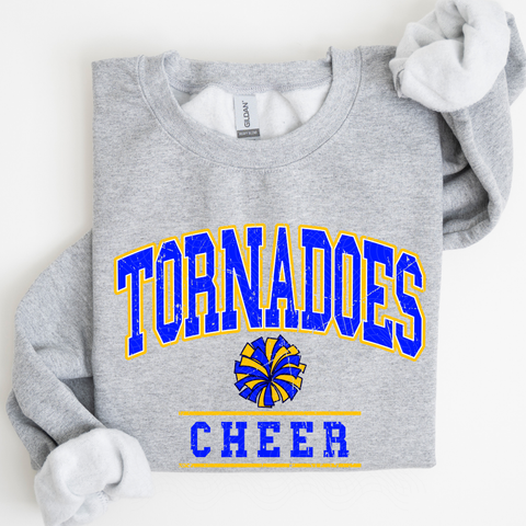 Tornadoes Cheer on Grey
