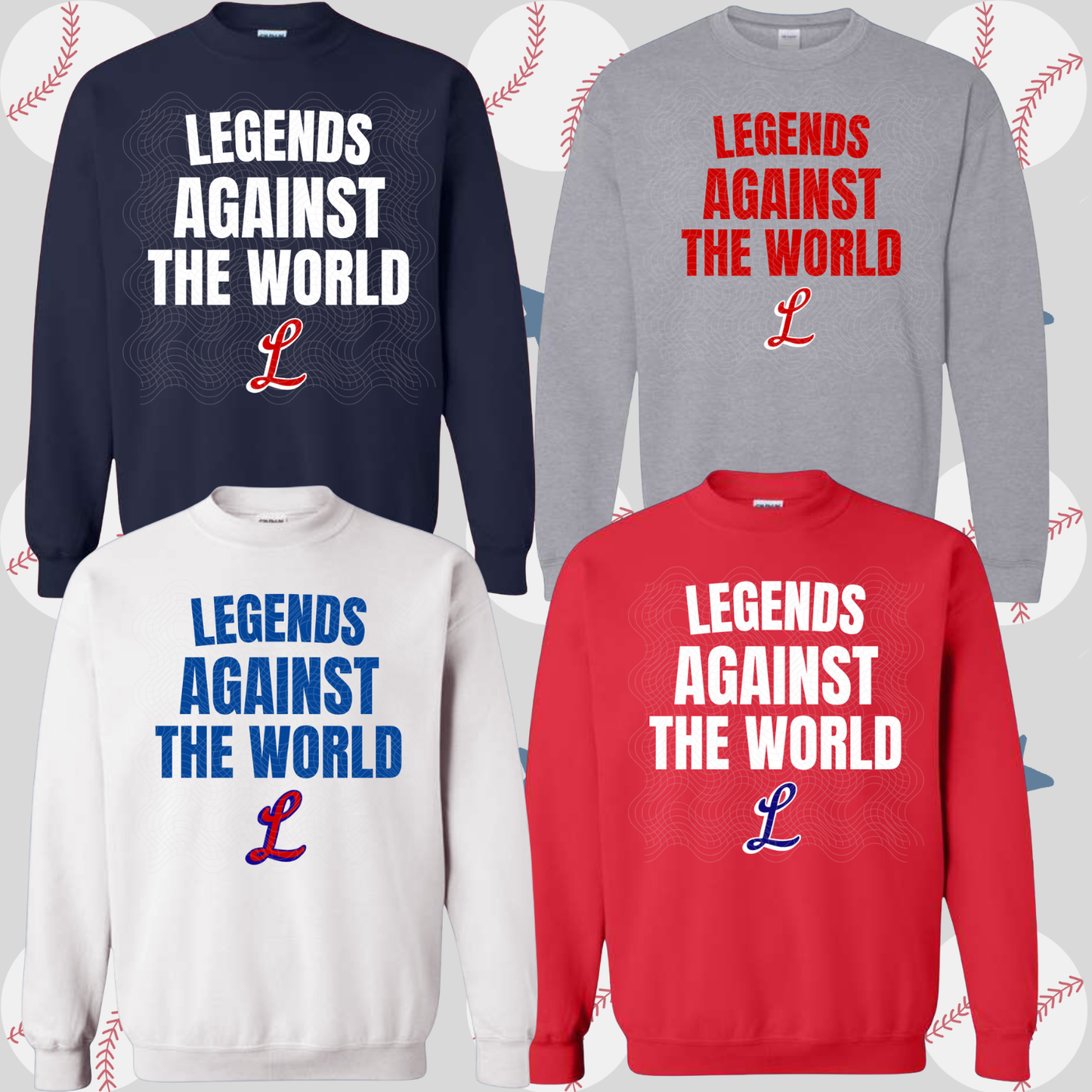 Legends Against The World Crewneck