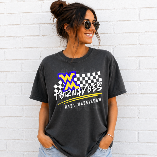 WM Checkered Mascot YOUTH - Tshirt