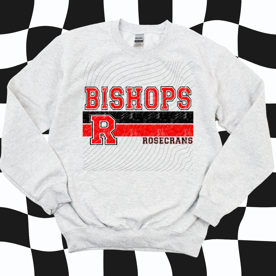 BISHOPS GREY. Adult & Youth. 3 shirt options.