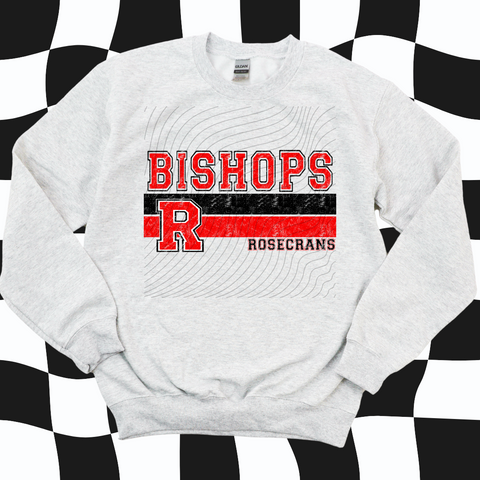 Pre Order - BISHOPS GREY. Adult & Youth. 3 shirt options.