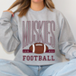 Muskies Football NO DISTRESS - 3 shirt options