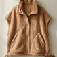 Oversized Sherpa Vest