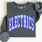 Electrics Stripe Mascot ADULT - Tshirt or Sweatshirt