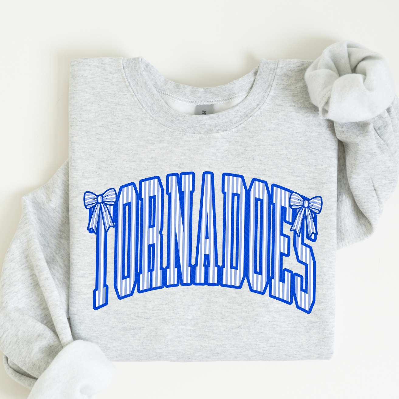 Tornadoes Stripe Mascot YOUTH - Tshirt or Sweatshirt