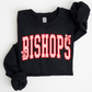 Bishops Stripe Mascot ADULT - Tshirt or Sweatshirt