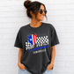 Blue Devils Checkered Mascot YOUTH - Tshirt