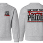 YOUTH PRIDE MASCOT ON REGULAR CREWNECK