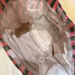 Vinyl Large Tote Bag - Green/Pink