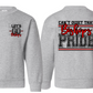 YOUTH PRIDE MASCOT ON REGULAR CREWNECK