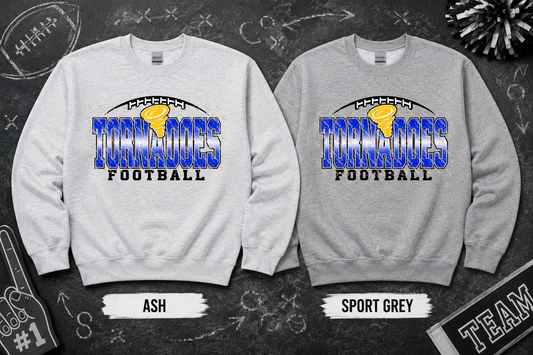 Tornadoes Football ADULT - Tshirt or Sweatshirt
