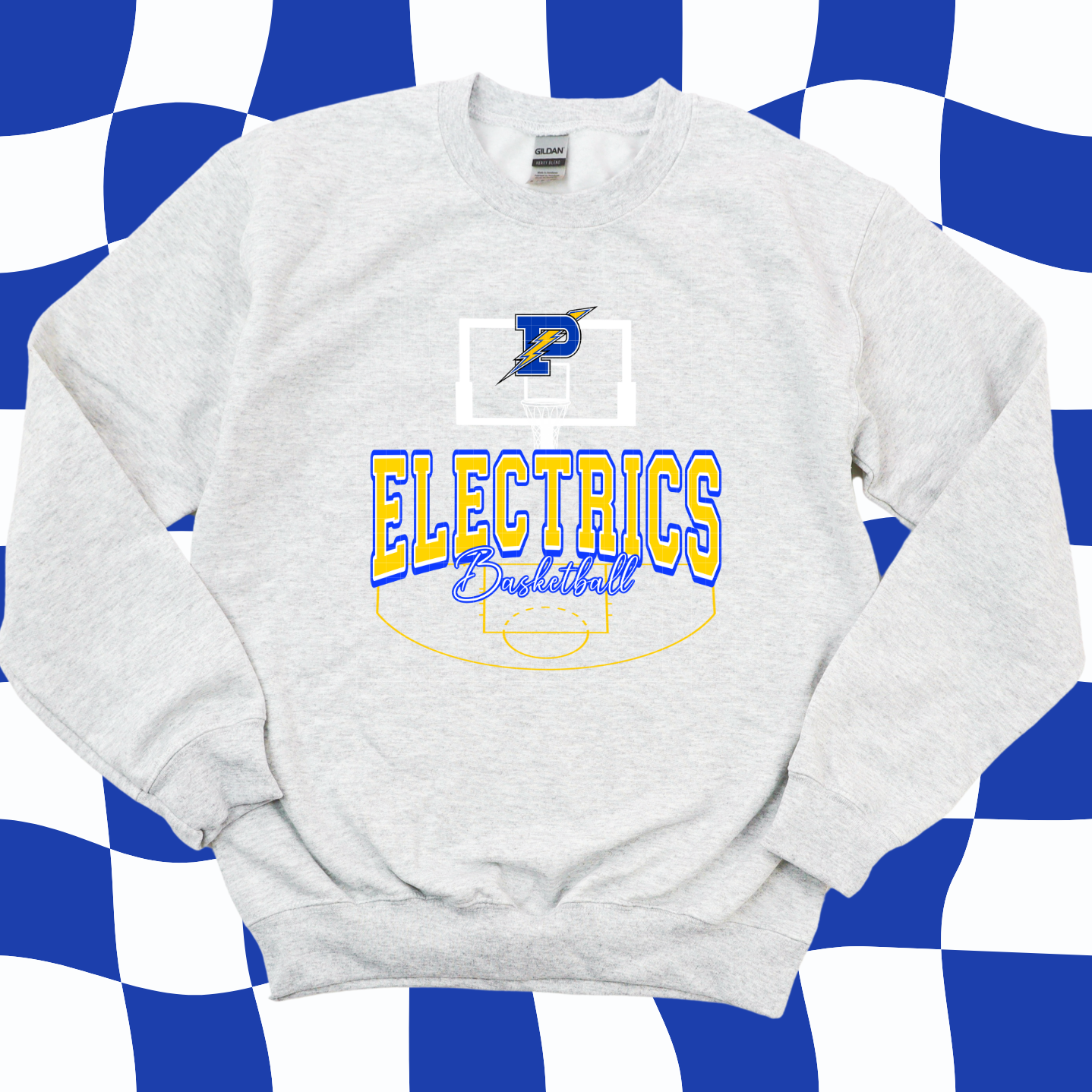 Electrics Grey Basketball. Adult & Youth. 3 Shirt Options.