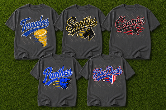 Vintage Mascot CC Tee ADULT