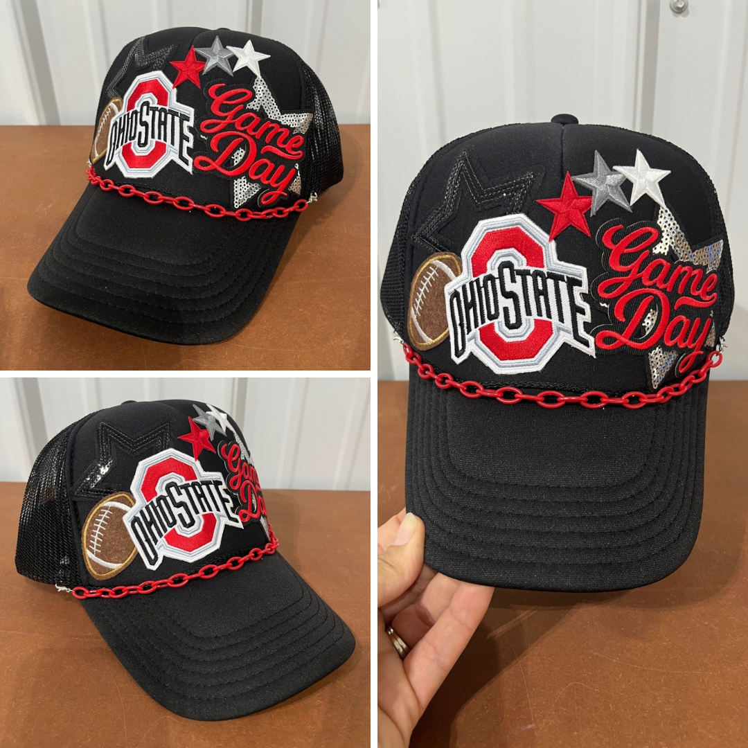 Game Day Trucker Hat - Red