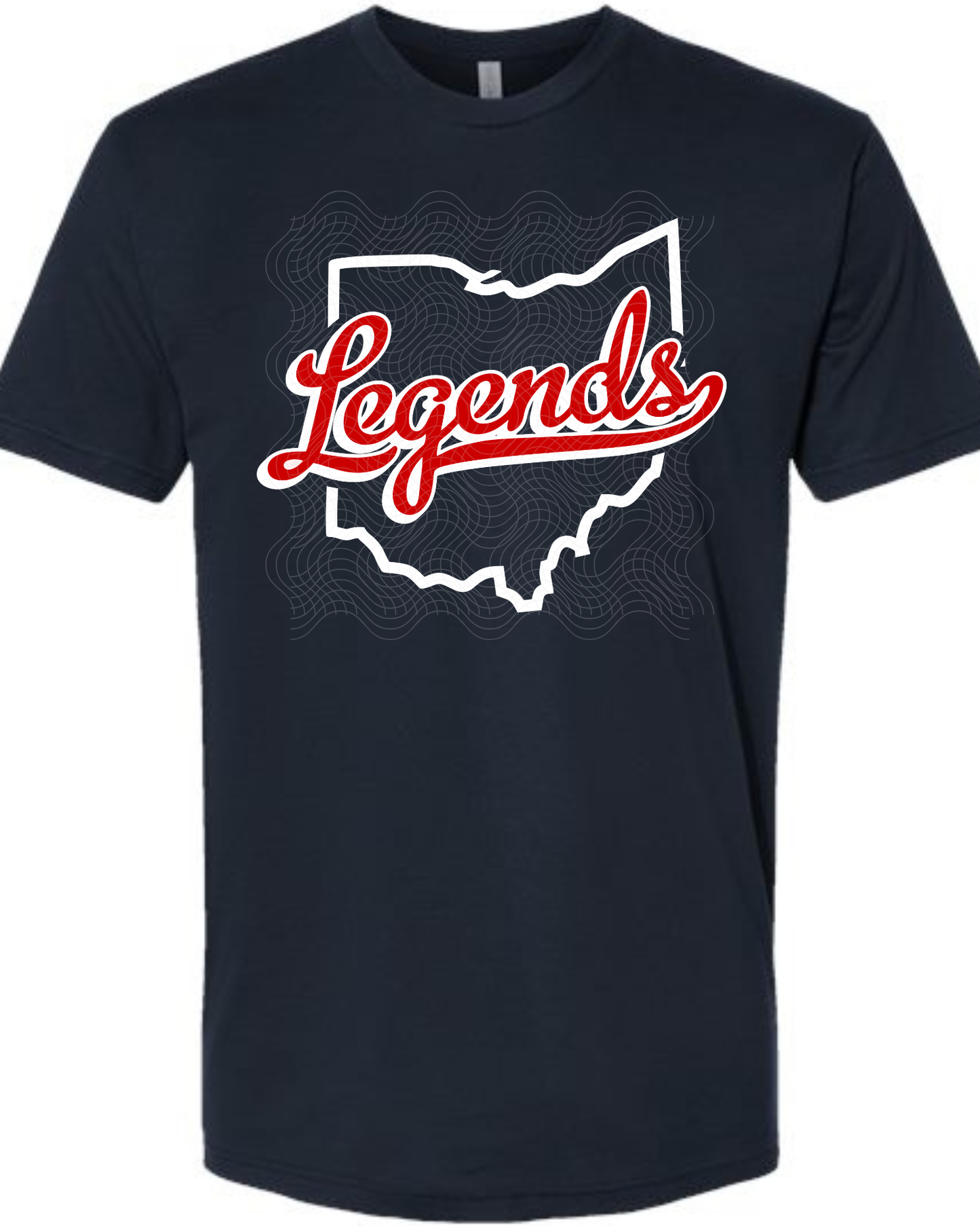 Legends Ohio Logo - Adult, 3 shirt styles