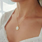 18K Gold Plated Rainbow Pendant Necklace