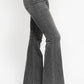 Tummy Control Washed Grey Flare Jean