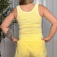 Mini Active Shorts - YELLOW GOLD
