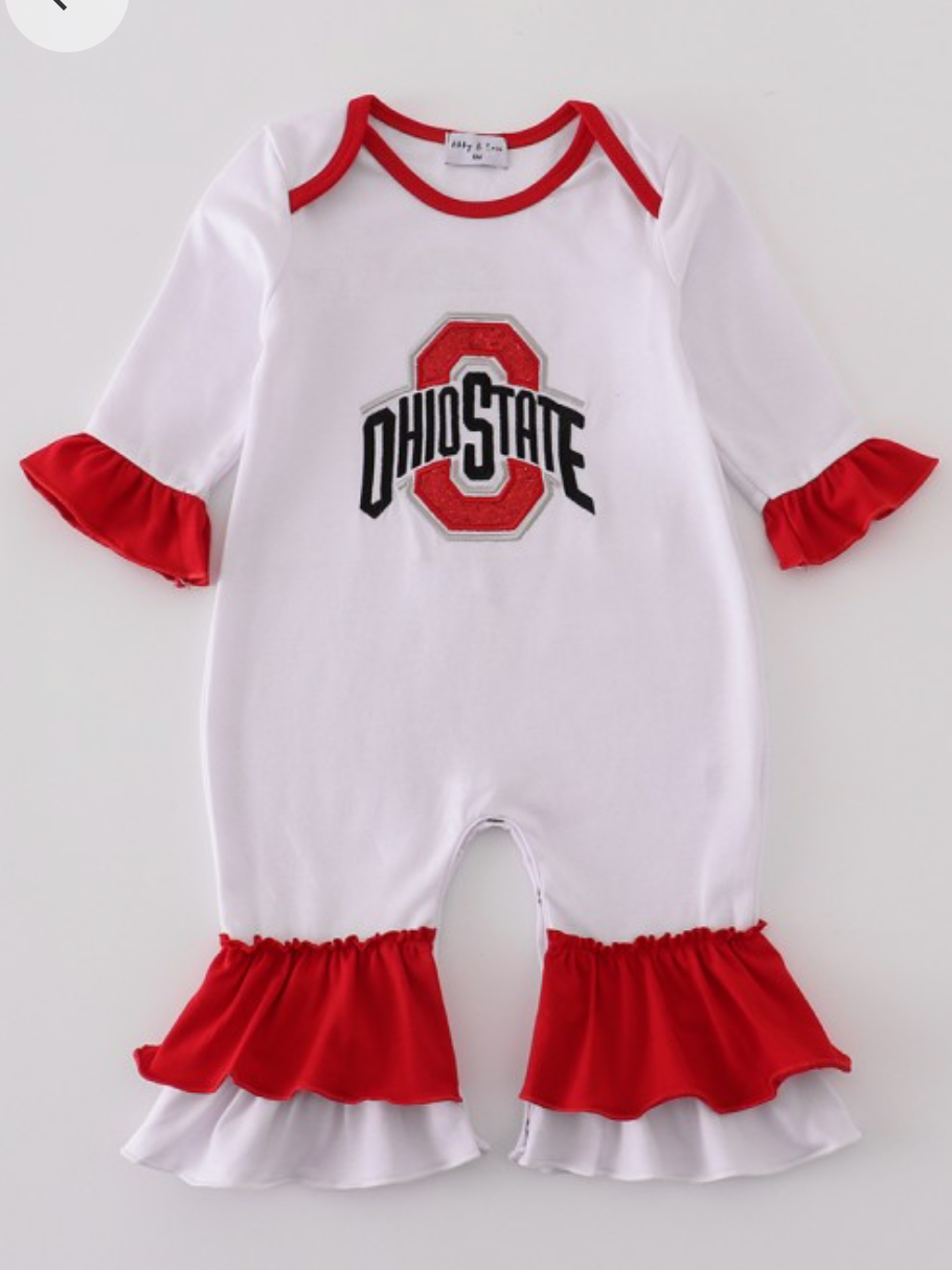 State Ruffle Romper