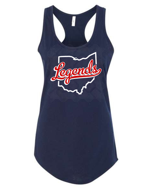 Legends Baseball Ohio Tank - Adult, 2 colors