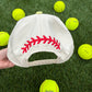 Softball These are the days Embroidered Hat
