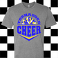 TODDLER/YOUTH Tornadoes Cheer - Gray T-shirt