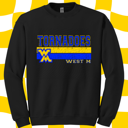 WM TORNADOES BLACK. Adult & Youth. 3 shirt options.