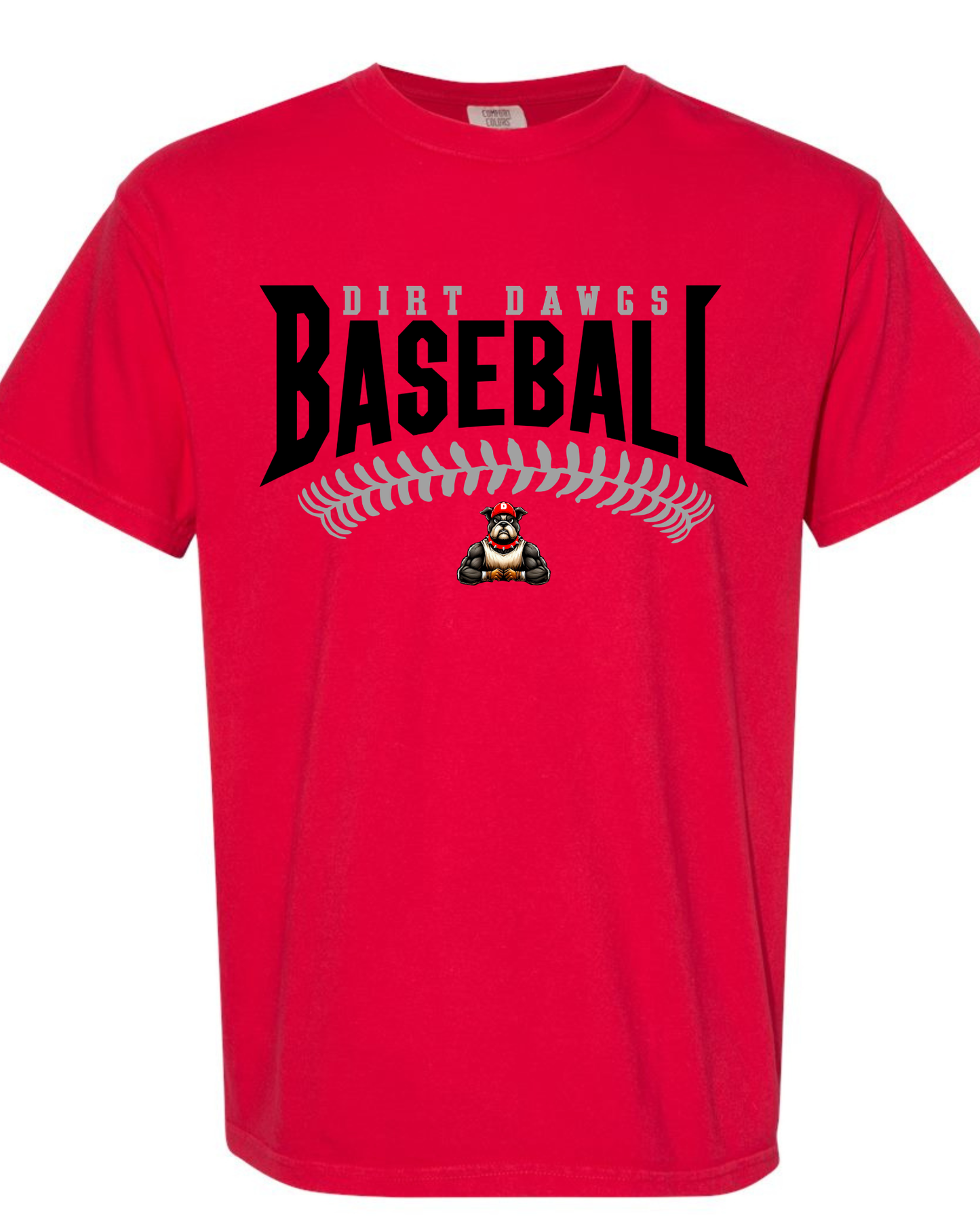 Dirt Dawgs Baseball Threads - Adult, 3 shirt styles
