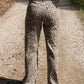 Leopard High Rise Dad Jean