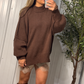 Coffeehouse Cozy Oversized Sweater