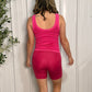 Reversible Tank Top - Aloha Fuchsia - ONE SIZE S-L