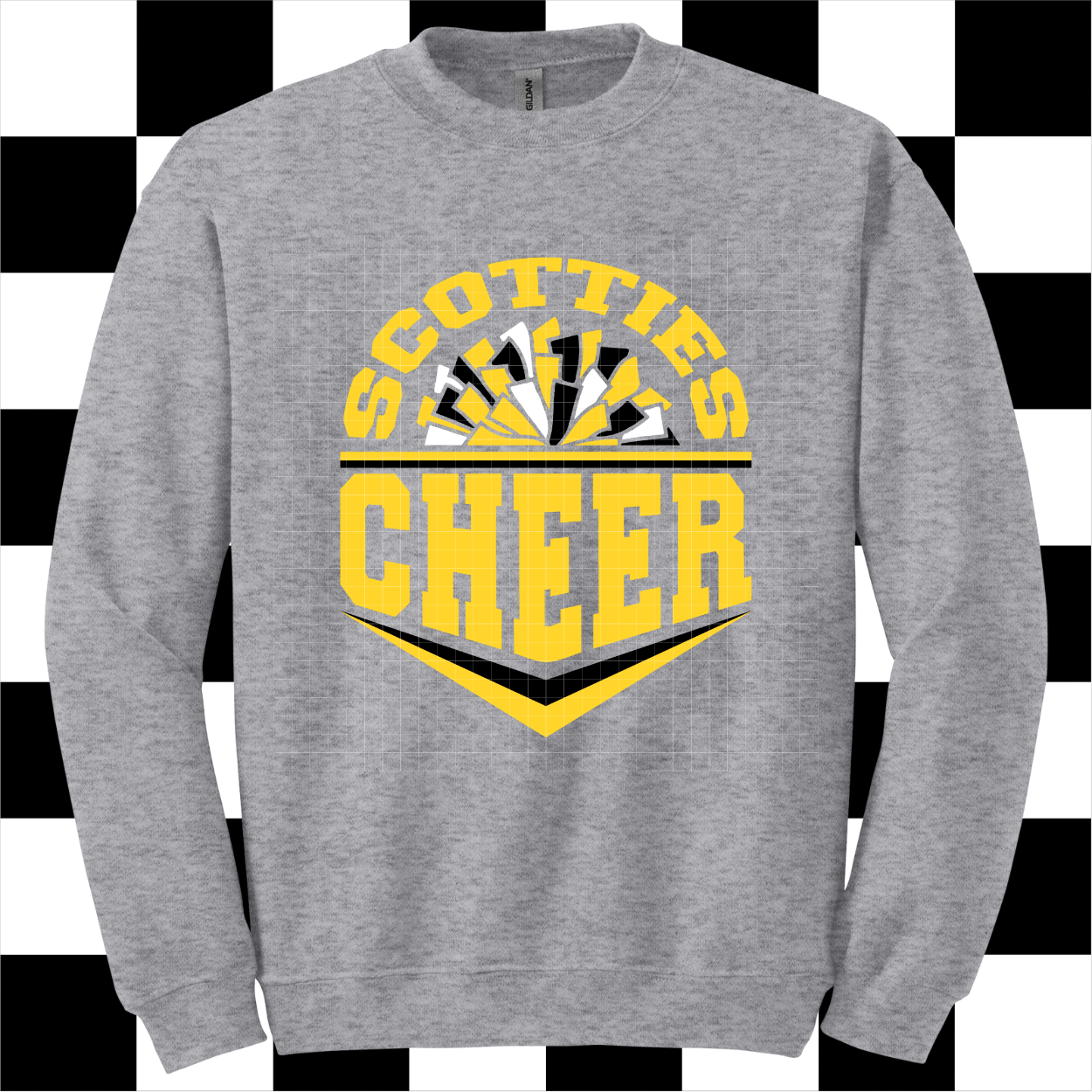 ADULT Scotties Cheer - CREWNECK